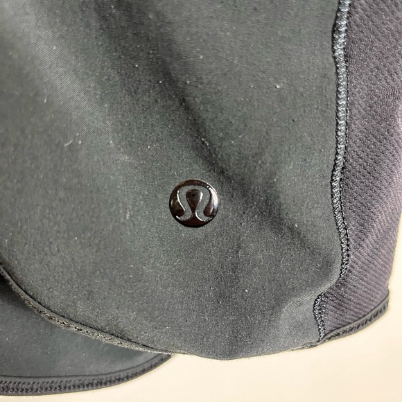 Lululemon Love Pleated Tank Top Black ~10 Racerback Relaxed Fit Yoga Loungewear - Picture 6 of 12